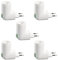 5 Stück E27 Lampenfassung ohne Kabel AC 230V E27 Lampe Fassung aus Umweltfreundlichem Flammhemmendem PBT mit Schalter EU-Stecker 180° drehbar für Küchenlampe/Garagenlampe | VDE und CE-Zertifizierung