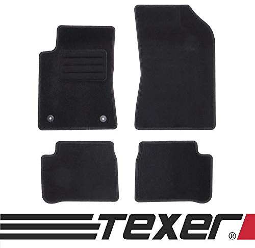 TEXER Textil Fußmatten Passend für Citroen C3 III Bj. 2017- Basic