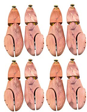Cathcart Elliot 4 Pairs Size UK 6 / EU40 Red Cedar Wood Shoe Trees for Men