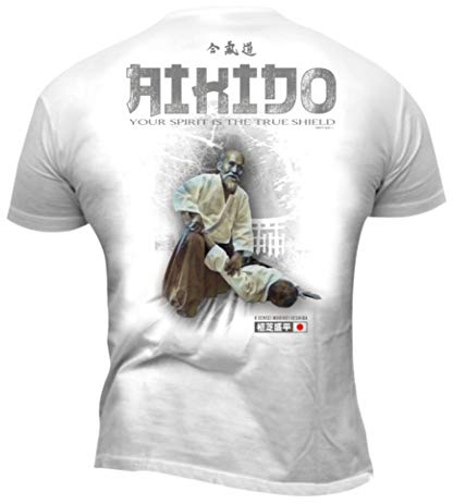 Dirty Ray Arts Martiaux Aikido t-Shirt Homme KAWH2 (XL)