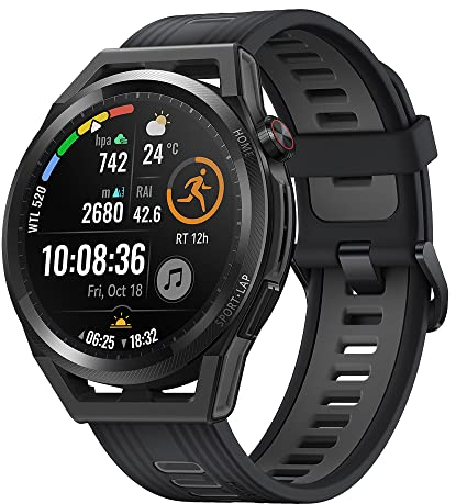 HUAWEI Watch GT Runner Smartwatch, schwarz, 46mm; Armband: Schwarz, Silikon 55028111