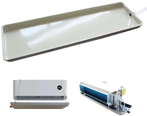 Vaschetta Raccogligocce per Condizionatore D'aria Vaschetta Raccogligocce In Ferro Vaschetta Raccogligocce per Aria Condizionata Centralizzata Fan Coil, Condizionatore D'aria da Finestra ( Size : 73cm