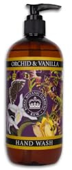 Kew Gardens Orchid and Vanilla Liquid Hand Wash Vegan Soap 500ml