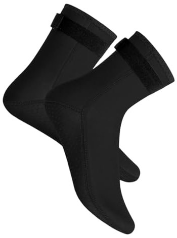 KITANDOVE 1paar Neopren-wassersocken Für Männer rutschfeste Atmungsaktive Tauchsocken Für Schwimmen Schnorcheln Und Wassersport XXS