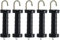 Vixzoid 5 x Torgriff mit Haken für Weidezaun elektrischer Zaun-Torgriff Torgriff Weidezaun Federspannung Elektrozaun-Torgriffe Weidezaunzubehör Torzubehör