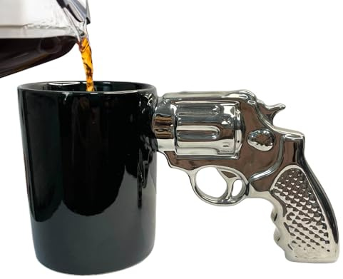 Tazas de café geniales, taza de té de cerámica, tazas de café creativas geniales para hombres, taza de cerámica con asa ergonómica grande taza de café de viaje para el hogar, escuela, dormitorio