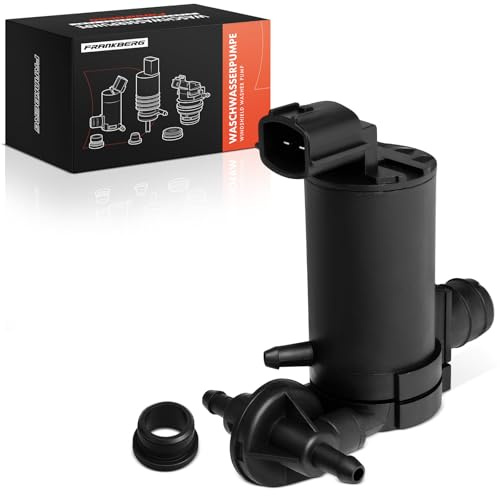 Frankberg Pompa lavavetri Pompa acqua lavaggio Pulizia vetri Anteriore | Compatibile con 2 DE DH Replace# 2224663A 2-Poli
