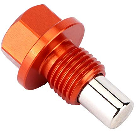 Ölwannenschraube, Magnetische Ölablassschraube von Akozon Modifikation der Titanlegierung(M12 x 1.25)
