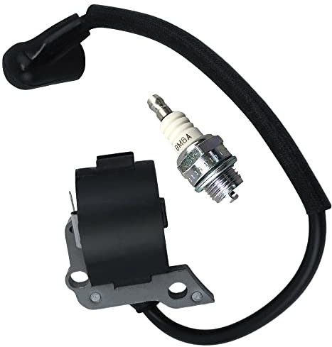 Realman 020143030 Ignition Coil with Spark Plug for Makita DCS43 DCS430 DCS431 DE4345 DCS 4300i DCS52 DCS520 DCS540 Dolmar 109 110i 111 115 115H 115i PS-43 PS-52 PS-540 Chainsaw