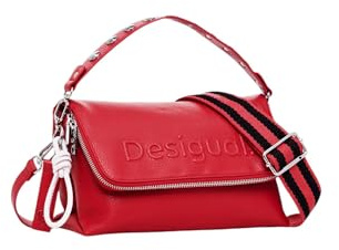 Desigual Women's Accessories PU Across Body Bag, RED