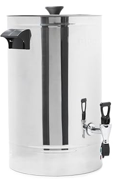 Pifco 30l Hot Water Dispenser - Keep Hot Function - 2.2kw Variable Temperature Control Electric Urn - Stylish Mirror Finish - Ideal Kitchen Appliance For Tea, Coffee & More