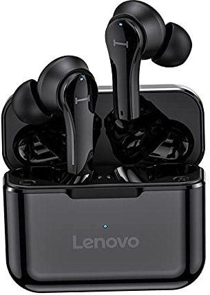 prasku QT82 Auricolari Bluetooth 5.0 True Wireless con Custodia di Ricarica Wireless Cuffie Stereo Compatibili con iOS E Android - Nero