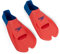 Speedo Unisex Biofuse SwiMing Training Fins | Comfortable Fit | Ergonomic Design | Swim Training, Fluro Tangerine/Poolblu/Bluflm, 10-1110-11
