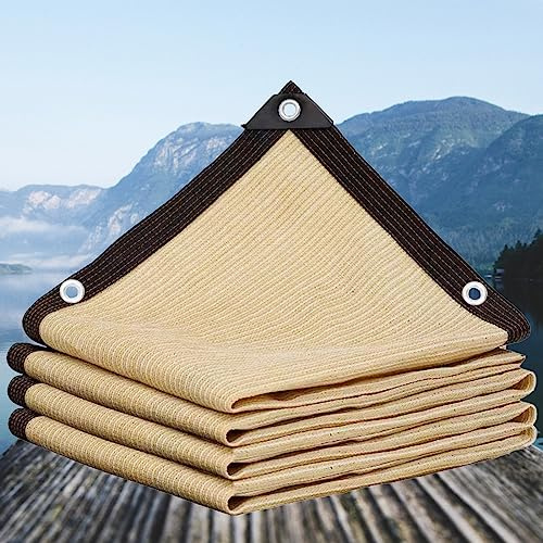 Sonnensegel Shade Sails Uv Schutz Sichtschutz Schattiernetz 80% - 90% Prozent Shading Rate, Garten Sonnenschutzgewebe Windschutz Zaun. (Nicht-Gerade Weiss / 1 * 5m / 3.3ft*19.7ft)