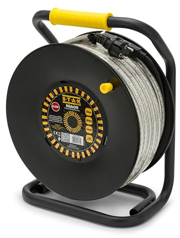Ribbon 50m: LED-Streifen IP65 65.000 Lumen. Mit Rolle, 50 Meter