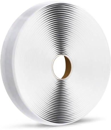 LLPT Butyl Klebeband Schwarz 13mm x 10m x 3mm Dichtband Selbstklebend | Wasserdichtes Klebeband, Reparatur-klebeband, Ideal für RV-Fenster Bootsabdichtung und EPDM-Dächer