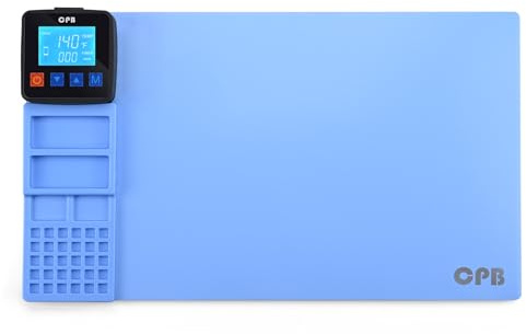 MMOBIEL Coussin Chauffant pour Écran LCD Smartphone et Tablette - Plaque Séparatrice pour Écran LCD - 38 x 22 x 0,7cm