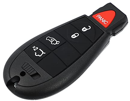 X AUTOHAUX Bilnyckel fodral 5 knappar fjärrkontroll nyckelhus skyddsfodral med blad inget chip
