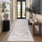 Homcomodar Vintage Läufer Teppich für Flur 80x200cm Waschbare Distressed Kitchen Läufer Teppiche mit Gummirücken Boden Teppich Läufer für Flur Wohnzimmer