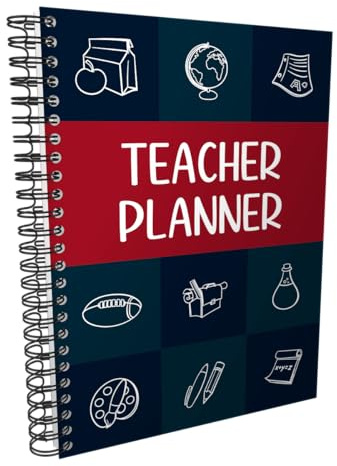 Undated UK Teacher Planner - A5, Primary/Secondary School, 7 Subjects/Periods