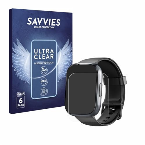 savvies Protector Pantalla para Cillso T80 1.95 6 Unidades - Película Ultra Transparente