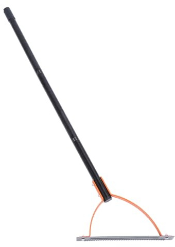 Niiyen Weed Grass Cutter Manual Wicker Wacker 65 Manganese Steel Serrated Cutter Grass Whit con mango de acero inoxidable para yardas jardines céspedes (3 secciones)