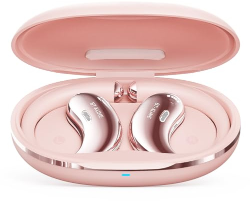 Open-Ear Bluetooth Headphones, 36-Hour, Memory Ear Hook, Lightweight | Bluetooth 6.0 with Touch Control, for Running, Gym & Work