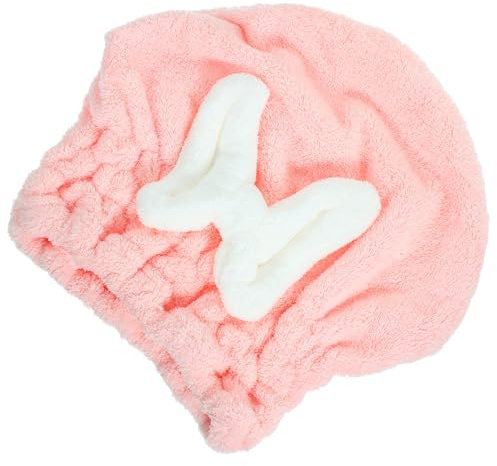 TOPPERFUN Haartrocknungshaube aus Saugfähigem Mikrofaser Material Schnelltrocknender Turban für Damen Wasserabsorbierende Trockenhaube mit Sicherem Halt und Schonender Feuchtigkeitsaufnahme