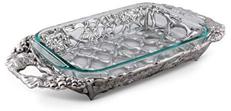 Arthur Court Grape Casserole with 3-Quart Pyrex