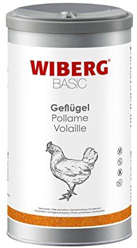 WIBERG Geflügelgewürz - Paprika, Curry mit dezenter Rosmarinnote - 900g Pulver - für Erwachsene & Hähnchen - Haushaltsköche