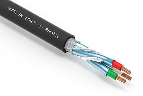 Ricable Custom H6P/5 Bobine 5m - Câble d'alimentation Duble Blindage 3 x 6 mm² Hi-FI Audio