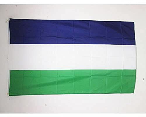 AZ FLAG Drapeau Royaume d'Araucanie et de Patagonie 150x90 cm 2 Œillets | Usage intérieur et extérieur Drapeau décoratif du royaume de Nouvelle-France coutures doubles et bords renforcés