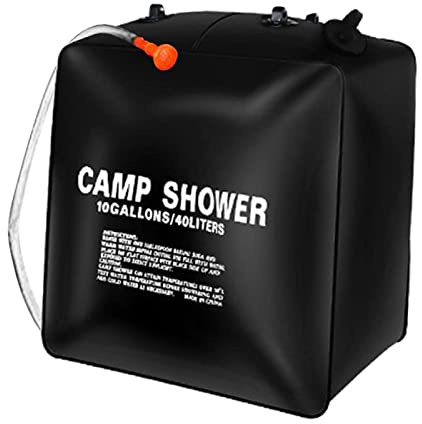 SM SunniMix Tragbare Duschtasche für Camping 10 Gallonen / 40L Duschtasche für Outdoor-Reisen Wandern Camp-Dusche