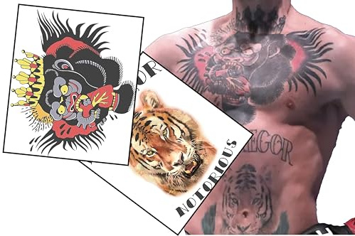 Conor McGregor inspirerat fejktatueringsset | Livsstorlek