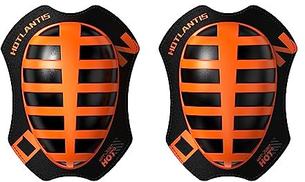 HOTLANTIS Knieschleifer Motorrad Knee Slider Kendo Rain Knee Sliders grössere Art Knieschleifer für Erwachsene & Kinder Rennen oder Training auf Übungsstrecken oder beim Fahren im Outdoor