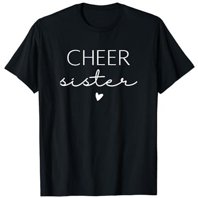 Cheer Sister Cheerleading T-Shirt