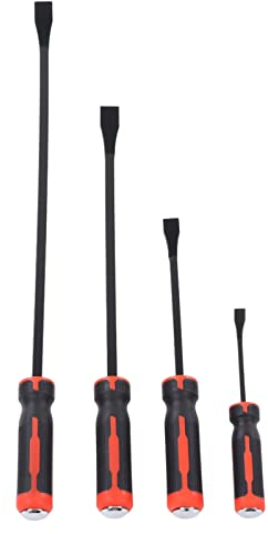 Hebeleisen-Set mit Abgewinkelter Spitze, 30°, für Brecheisen, Reifenentfernung, Klammerentferner-Werkzeug in Industriequalität, Nachbrenner, Auto-Demontage, Industrie-Hebeleisen,