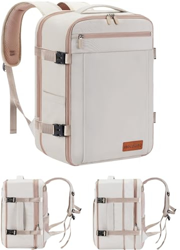 MOCOCITO Mochila Viaje Cabina Avion 40x30x20, Maletas de Viaje Cabina para Vueling Impermeable Mochila Equipaje de Mano, 30L Mochila Hombre Mujer Travel Backpack Mochila Portatil