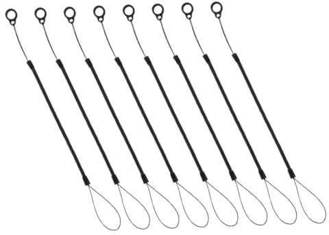 Generico 8 Pezzi Cinghie Per Cellulare Cordino Elastico Per Penna Cordino Elastico Per Penna Bracciale Per Penna Attacco Per Appunti Cinghia Retrattile Per Tablet Penne Cinghie A Molla