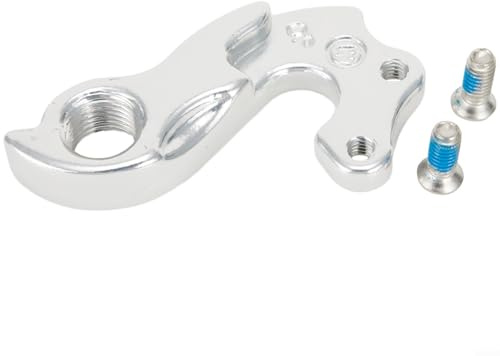 Zilimontt Steel for for Bicycle Rear Derailleur Gear Mech Hanger with Bolts for for MERIDA Speeder Fit R903/904/905 and FUJI Team Road for for Bike Frame Replacement Tail Hook, Silver, 15g