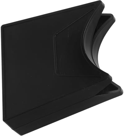 Gitarrenreparatur Halsstütze aus Pvc mit Ergonomischer Basis, Schwarz | Kompaktes Design, Tragbar und Stabil, für Wartung und Präzise Anpassungen, für Musiker