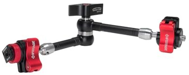 IFOOTAGE Magic Arm Spider Crab MA5-6, Quick Release Camera Arm Projector Mount, Payload 6KG, 1/4 and 3/8 Screw for Cameras/Monitor/Phone/Lights/Projector (11 inch)