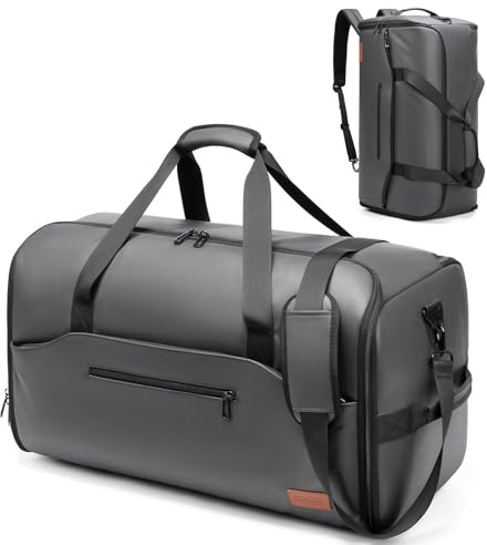 Moulyan 55L Anzugtasche,Wasserdichter Kleidersack Reisetasche mit Schuhfach Nassfach,3 in 1 Kleidersack Tasche kleidersack Reise Kleidersack Anzug,Garment Duffle Bag Reisetasche Herren Damen