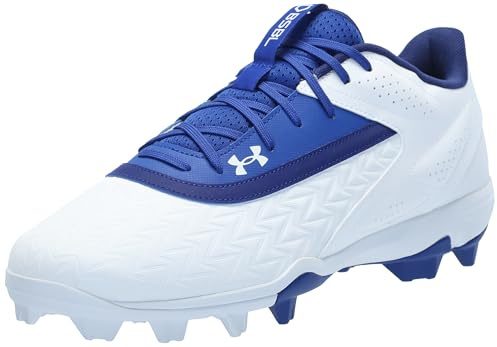 Under Armour Men's Leadoff Low RM 3.0 Baseball Cleat, (400) Royal/White/Royal, 11.5, US