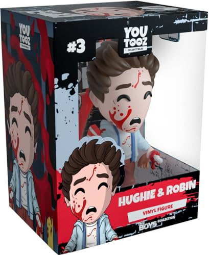 You Tooz Hughie and Robin - Figura de Juguete de Vinilo de 4.6 Pulgadas, Coleccionable Oficial de Hughie y Robin de la Serie de televisión y cómic de The Boys, The Boys.