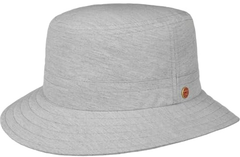 Mayser Kilian Gomera Bucket Hut UV Schutz Made in EU Herren und Damen Frühling Sommer grau 59 cm
