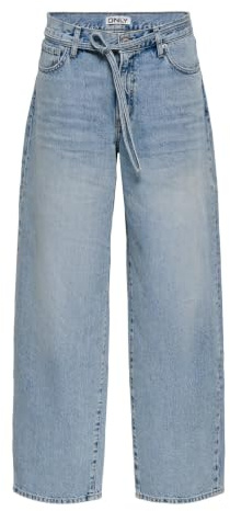 ONLY Female Straight-Fit Jeans ONLGIANNA Mittlere Taille Gerade geschnitten Jeans