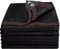 Filet d'ombrage - 2 x 5 m - Avec œillets - Pour serre, 70 % à 90 % de protection UV - Noir - Protection solaire - Pour jardin, plante, poulailler, cour