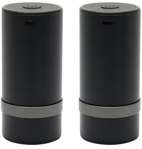 Pyugxab 2X Molinillo EléCtrico de y Hierbas, 4, Trituradora de Tabaco para Fumar, Herramienta para Fumar, Accesorios, Gadgets para Hombres, Regalo