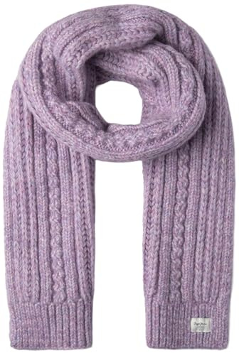 Pepe Jeans flickor SKYLER G SCARF halsduk, lila (ljus orkide lila), L, Lila (Ljus orkide lila), L
